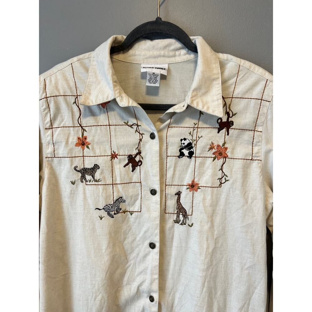 Vintage Embroidered Button Down - Picture 2 of 5